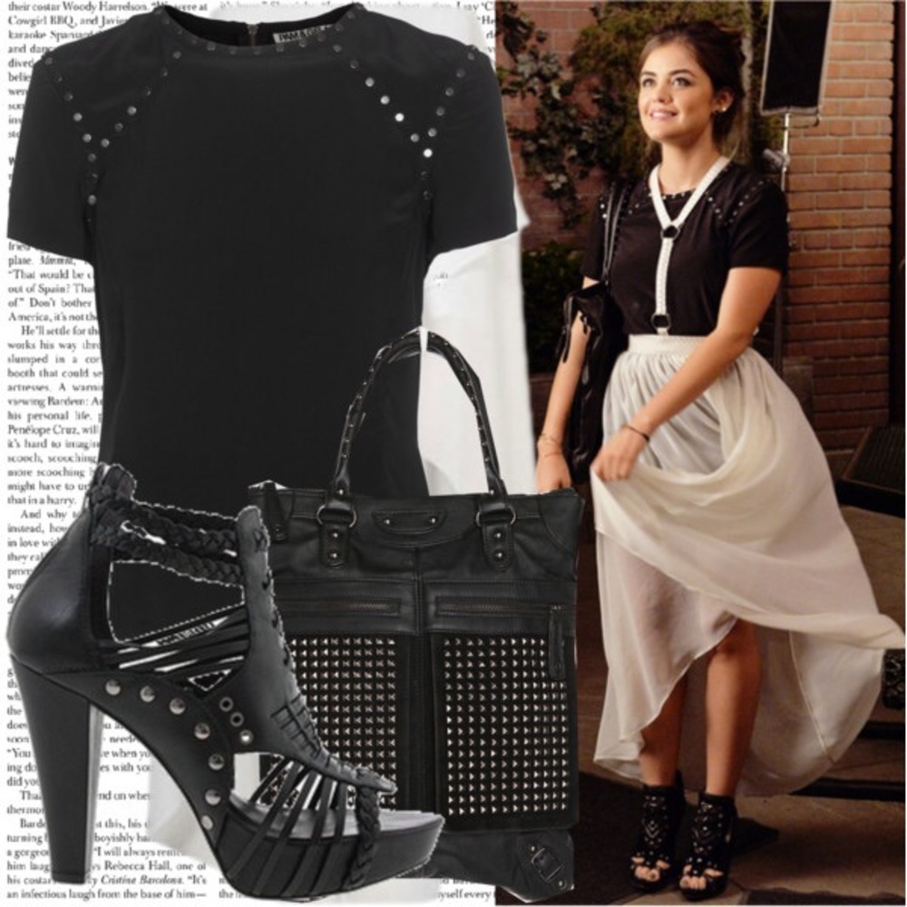 ASO Aria Montgomery 7 chi studded tote